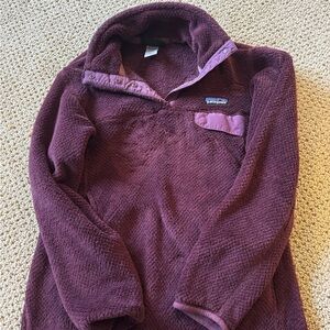 Patagonia Maroon Fleece Jacket